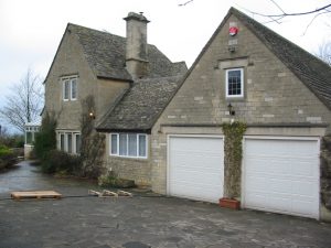 Vulnerable vacant house in a remote area