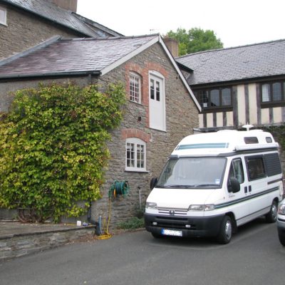 Security man looks after country house